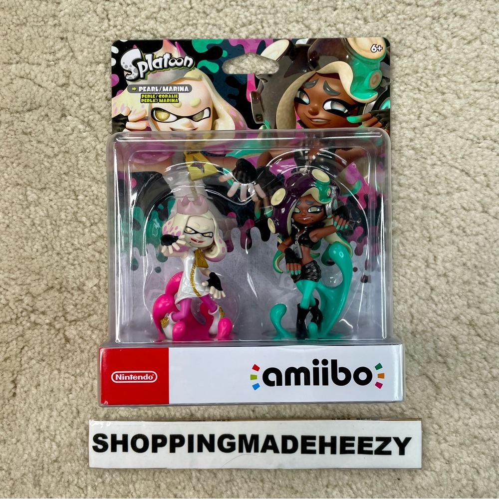 SPLATOON PEARL & MARINA Nintendo Switch Amiibo 2-Pack Off The Hook Sealed